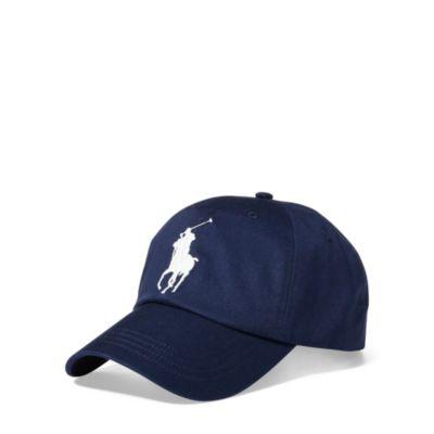 Ralph Lauren Cotton Chino Baseball Cap Newport Navy
