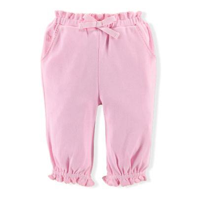 Ralph Lauren Ruffled Cotton Pant Carmel Pink 9m