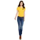 Ralph Lauren Skinny-fit Big Pony Polo Shirt Bright Yellow