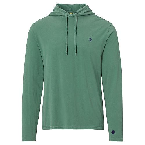 Polo Ralph Lauren Cotton Jersey Hooded T-shirt Antique Green