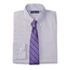 Polo Ralph Lauren Checked Twill Dress Shirt 1027c Lavender/black