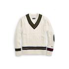 Ralph Lauren The Iconic Cricket Sweater Cream