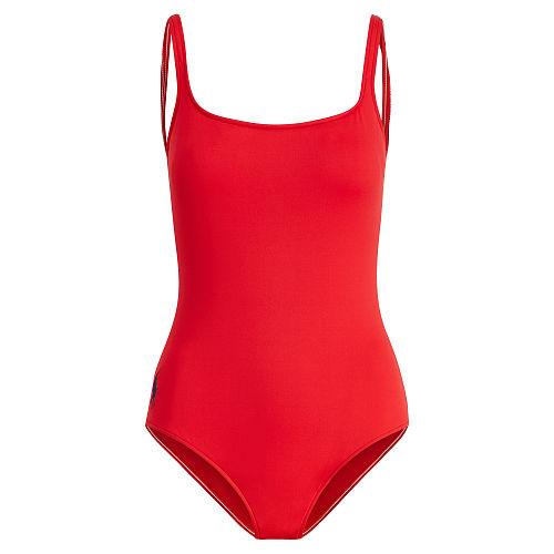Polo Ralph Lauren Scoop-back One-piece