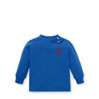 Ralph Lauren Cotton Long-sleeve T-shirt Sapphire 6m