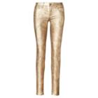 Ralph Lauren 105 Metallic Skinny Jean La Costa