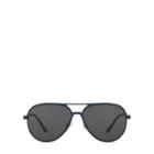 Ralph Lauren Polo Color-blocked Sunglasses Matte Dark Navy