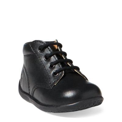 Ralph Lauren Kinley Leather Boot Triple Black