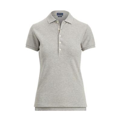 Ralph Lauren Classic Fit-short Sleeve-knit Andover Heather