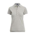 Ralph Lauren Classic Fit-short Sleeve-knit Andover Heather