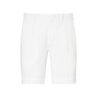 Ralph Lauren Straight Fit Linen Short White