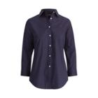 Ralph Lauren No-iron Button-down Shirt Navy/crimson Sp