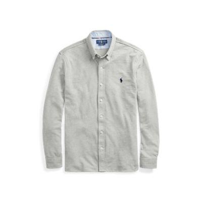 Ralph Lauren Featherweight Mesh Shirt Andover Heather