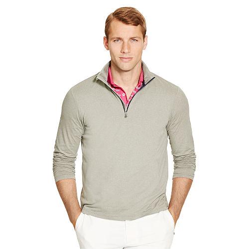 Ralph Lauren Polo Golf Performance Half-zip Pullover New Bedford Heather