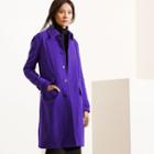 Ralph Lauren Lauren Merino Wool Jacket Purple