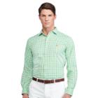Ralph Lauren Polo Golf Performance Twill Sport Shirt Green/white
