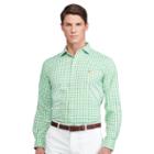 Ralph Lauren Polo Golf Performance Twill Sport Shirt Green/white