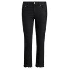 Ralph Lauren Embroidered Skinny Jean Dark Tropic Wash