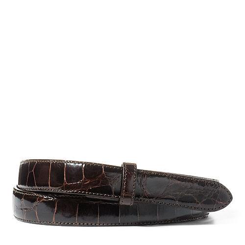 Ralph Lauren Alligator Belt Strap