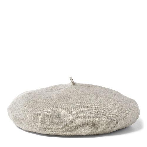 Polo Ralph Lauren Shetland Wool-blend Beret Light Vintage Heather
