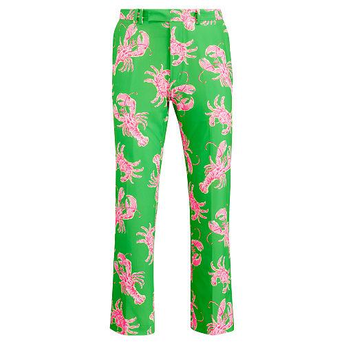 Ralph Lauren Rlx Golf Classic Fit Stretch Pant Preppy Lobster & Crab