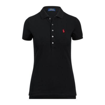 Ralph Lauren Slim Fit Polo Shirt Polo Black