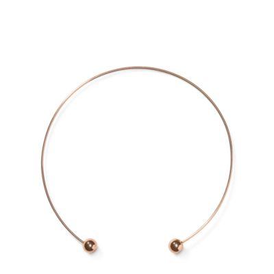 Ralph Lauren Ball-wire Open Choker Rose Gold