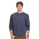 Polo Ralph Lauren Cotton Spa Terry Sweatshirt Aviator Navy