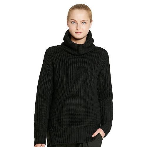 Polo Ralph Lauren Ribbed Turtleneck Sweater Polo Black