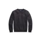 Ralph Lauren Cotton Crewneck Sweater Polo Black Heather 1x Big