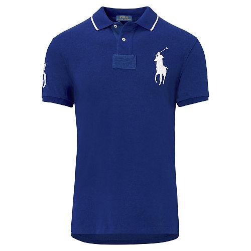 Polo Ralph Lauren Slim-fit Big Pony Polo Shirt Fall Royal