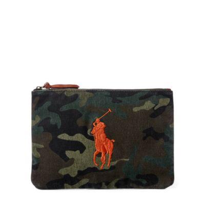 Ralph Lauren Camo Cotton Pouch Camo