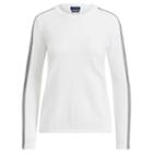Polo Ralph Lauren Metallic-stripe Cotton Top