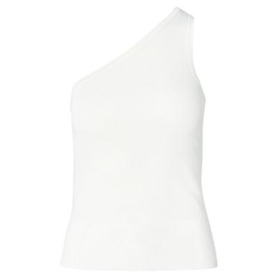 Ralph Lauren One-shoulder Top Herbal Milk