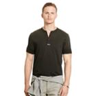 Polo Ralph Lauren Cotton Short-sleeve Henley Polo Black