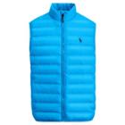 Ralph Lauren Packable Taffeta Down Vest Track Blue