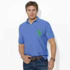 Polo Ralph Lauren Classic Fit Cotton Mesh Polo Scottsdale Blue Tall