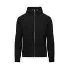 Ralph Lauren Quilted Jersey Full-zip Hoodie Polo Black