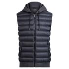 Ralph Lauren Down-panel Double-knit Vest Windsor Heather 1x Big