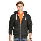 Polo Ralph Lauren Cotton-blend-fleece Hoodie Black Marl Heather