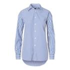 Ralph Lauren Striped Cotton Boyfriend Shirt 316 Regatta Fun Shirt