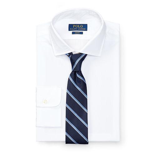 Polo Ralph Lauren Slim-fit Cotton Poplin Shirt White