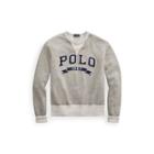 Ralph Lauren Cotton-blend-fleece Sweatshirt Battalion Heather