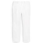 Ralph Lauren Straight Fit Linen Pant Optic White