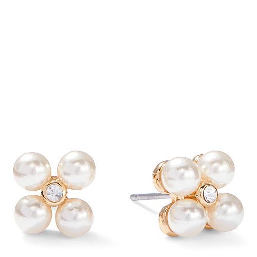 Ralph Lauren Lauren Mini Faux-pearl Stud Earrings Gold/pearl