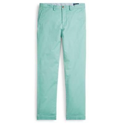 Ralph Lauren Stretch Straight Fit Chino Tiki Green