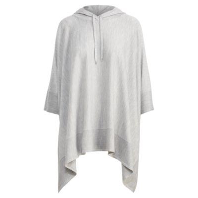 Ralph Lauren Hooded Poncho Spring Heather