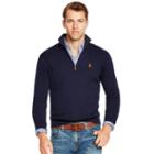 Polo Ralph Lauren Pima Cotton Half-zip Sweater Hunter Navy