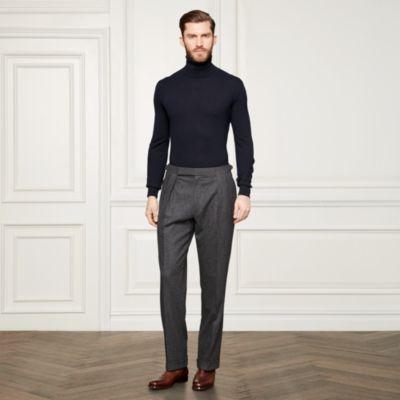 Ralph Lauren Cashmere Turtleneck Sweater Classic Chairman Navy