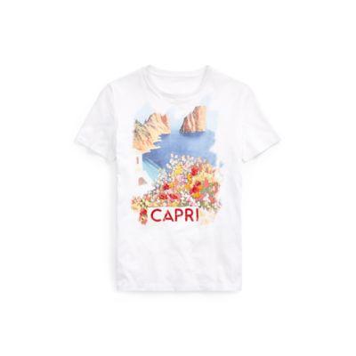 Ralph Lauren Capri Graphic T-shirt White