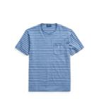 Ralph Lauren Classic Fit Cotton T-shirt Shale Blue/austin Blue 1x Big